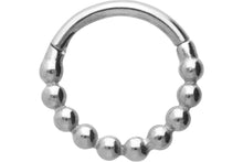Laden Sie das Bild in den Galerie-Viewer, Multiple Kugeln Clicker Ring piercinginspiration®