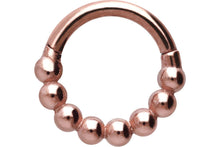 Laden Sie das Bild in den Galerie-Viewer, Multiple Kugeln Clicker Ring piercinginspiration®
