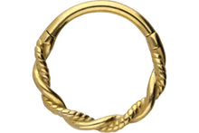 Laden Sie das Bild in den Galerie-Viewer, Clicker Ring Doppelt Gedreht piercinginspiration®
